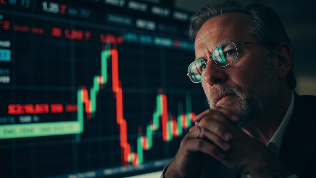 Trading screen showing Brent crude price recovery above one hundred dollars per barrel