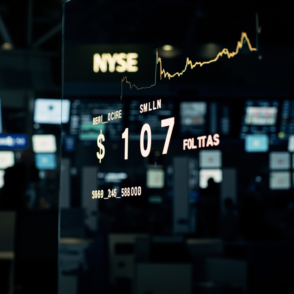 An oil barrel on its side with a price chart projected behind it showing a sharp upward spike, dark background with amber highlights