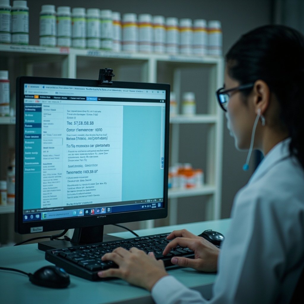 Split image showing a telehealth app screen displaying GLP-1 medication alongside FDA warning letter documents