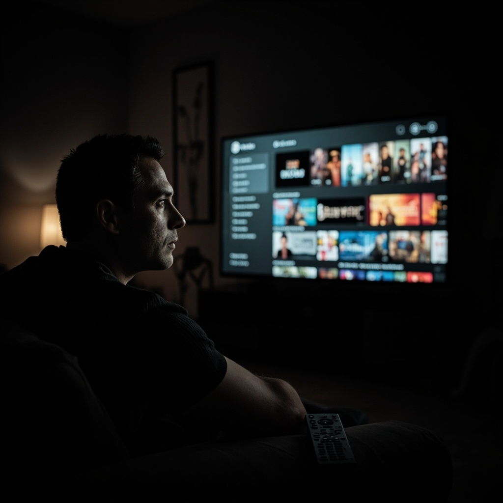 Collage of streaming service logos with April calendar dates highlighted