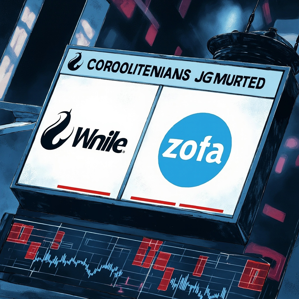 Corebridge Financial and Equitable Holdings logos side by side with merger announcement