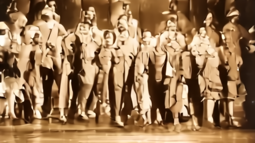 A black-and-white archival photograph of the Osmond Brothers performing on The Andy Williams Show in the mid-1960s, Alan at the microphone stand leading the quartet, his three younger brothers behind him.