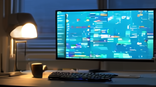 A split-screen developer workstation at night showing Claude Code on the left and Kimi K2.6 on the right, both running agentic runs, the right panel further along in its output.