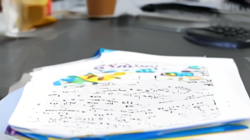 A copy of the Cerebras S-1 prospectus on an investment banker's desk, a marked page labeled Related-Party Transactions highlighted in yellow, a coffee cup and reading lamp.