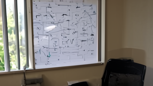 A quiet BAA operations office on a Thursday afternoon, a wall chart showing finish-line medical-tent layout, an unopened file folder on a desk, afternoon daylight through vertical blinds.