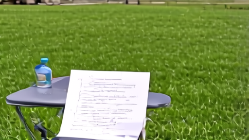 A folding table at a Lorain County community college Earth Day event, a clipboard with a petition sheet in the foreground, the campus green behind it.