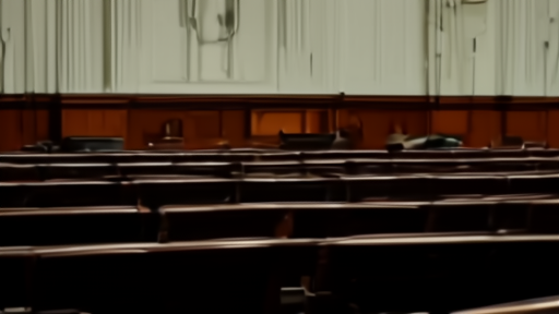 The Senate floor late on a Friday afternoon, dim chamber lighting, the wall clock visible above the dais.