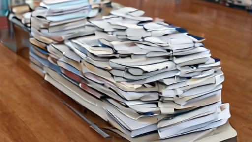 Stack of identical hardcover memoirs on a bookstore display table, single window light, no shoppers