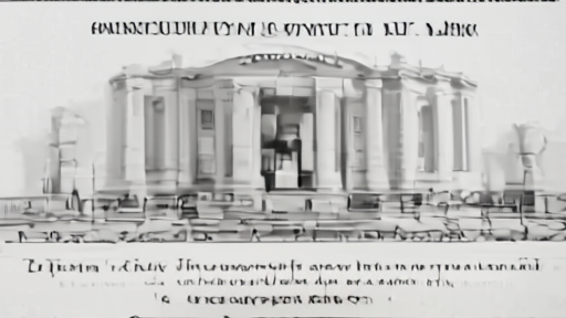 A DOJ demand letter beside White House ballroom renderings and security stanchions