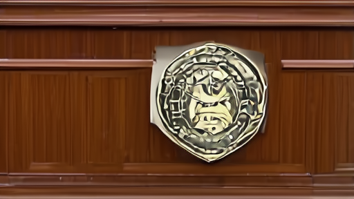 A Senate Banking Committee dais with Federal Reserve nomination papers