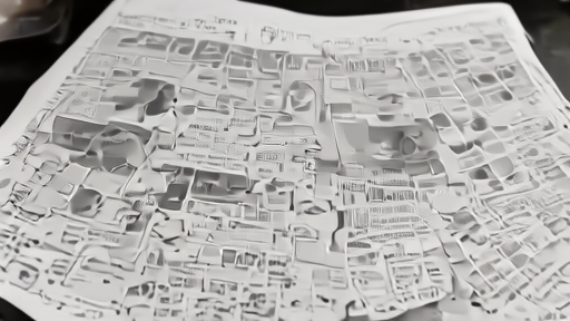 A military newspaper open beside coffee and blank comic-strip spaces