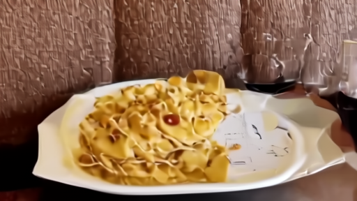 An Olive Garden booth with a new lighter-portion menu insert beside a basket of breadsticks.