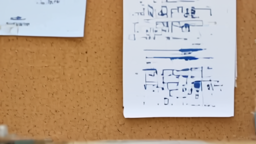 Adobe and Semrush logos pinned to a corporate corkboard with a printed deal-status memo and a coffee cup beside it.