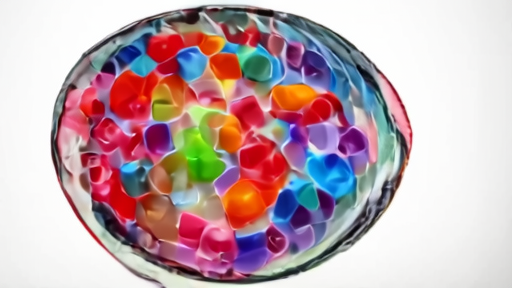 Stylized cross-section illustration of a human nasal cavity showing color-coded patches representing different olfactory receptor regions