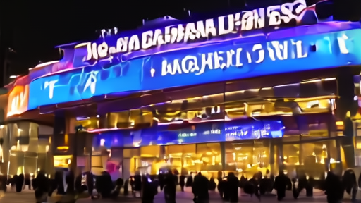 The Crypto.com Arena marquee at night with the Lakers playoff run signage facing Figueroa as fans clear the plaza after the closeout