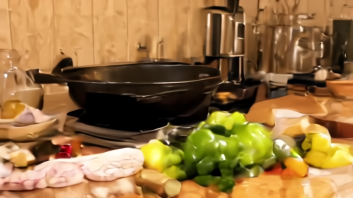 Lava-stone molcajete on a tile counter with a cast-iron comal, a slow cooker, and a blender beside avocados and limes
