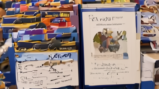 A bookstore display table with copies of We Do Not Part stacked beside a printed Pulitzer announcement card.