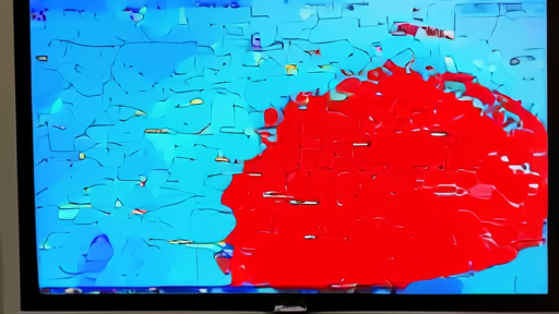 National Hurricane Center forecast desk in Miami showing an Atlantic SST anomaly map saturated in red, model output pages on the wall in the background.
