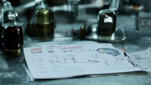 A Treasury license document laid over oil barrels and a countdown clock.