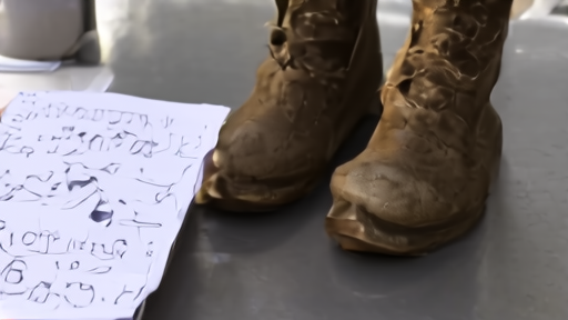 A milk testing vial and APHIS paperwork on a stainless dairy table beside rubber boots.