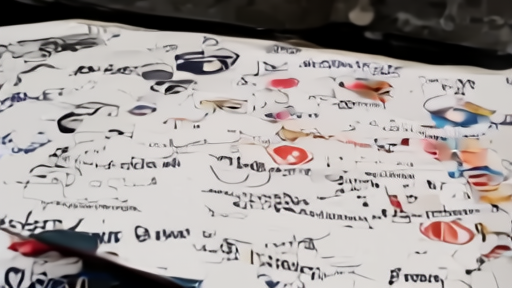 A stadium seating chart beside charity notes and resale tags