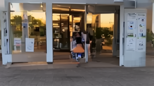 A Salt Lake County health clinic vaccine sign in soft afternoon light, a family entering with a stroller, the clinic name visible above the entrance.