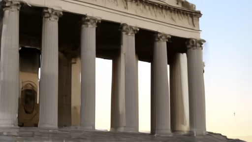 Marriner S. Eccles Federal Reserve building exterior at dawn with empty steps and dome