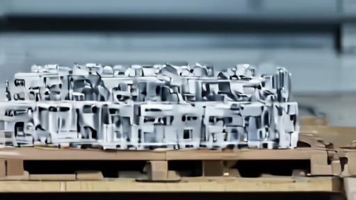 Crated AI chips stopped between an export-license stamp and customs barrier