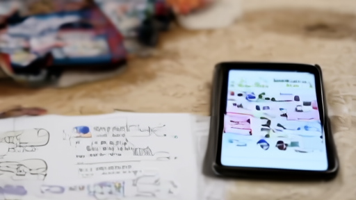 Kitchen table with a school exposure letter, pediatric vaccine card and CDC page on a phone.
