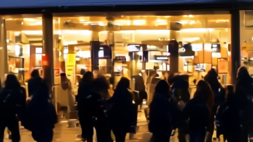 Fans approaching Coca-Cola Coliseum turnstiles with a glowing ticket scanner in the foreground