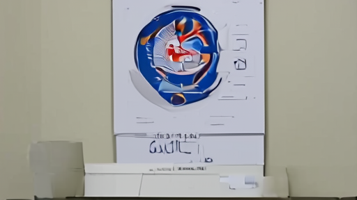 A CDC Atlanta podium with a folded-up briefing chart on its stand, a wall calendar in the background marked for the World Cup.