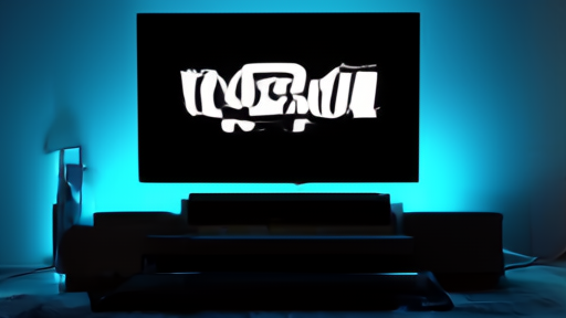A dark Toronto loft at one in the morning with a television showing the OVO Sound logo and three phones face-up on a coffee table