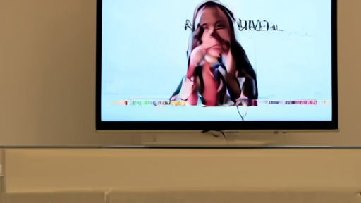 A Taipei newsroom television frozen on a captioned Fox interview frame above an empty press conference podium