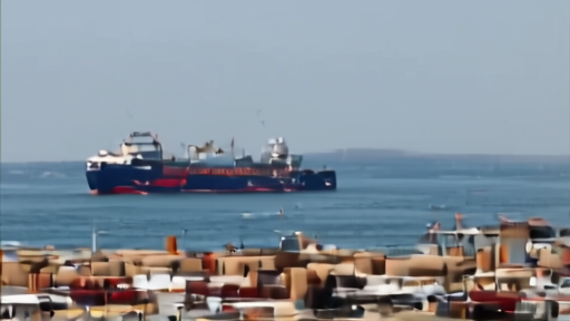 Oil tankers wait offshore as port workers monitor export schedules.