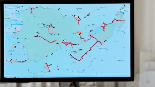 A public health analyst reviewing an overdose deaths map on a monitor