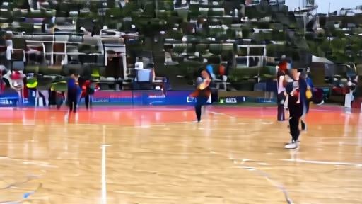 A rookie guard practicing on a professional basketball court