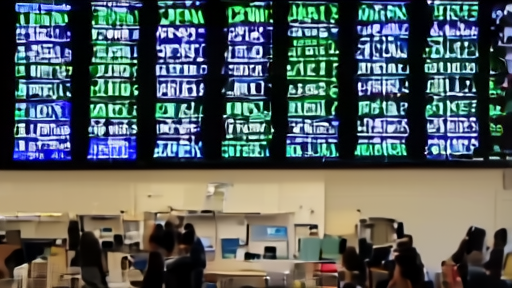 Trading floor at the Tehran Stock Exchange with a board showing nominal index gains while many tickers remain dark or suspended