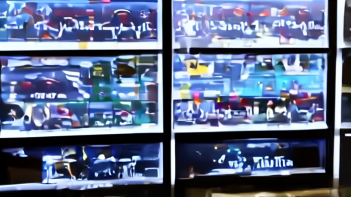 Television control room rundown showing NBA conference finals branding across multiple monitors