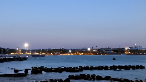 Empty Cyprus port berth at dusk with no flotilla vessel docked