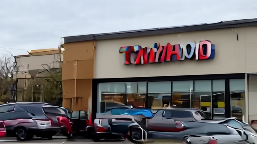 A T.J. Maxx storefront and a Target storefront photographed side by side in a suburban shopping plaza on an overcast late-spring morning.