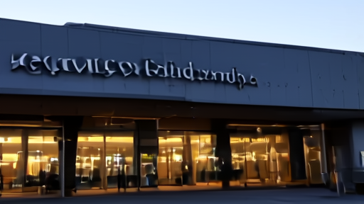 Anthropic San Francisco headquarters entrance with company logo at dusk.