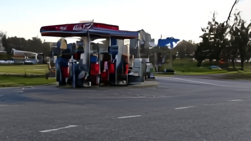A gas station price board on Saturday morning of Memorial Day weekend showing regular at $4.52, an empty pump island in foreground.