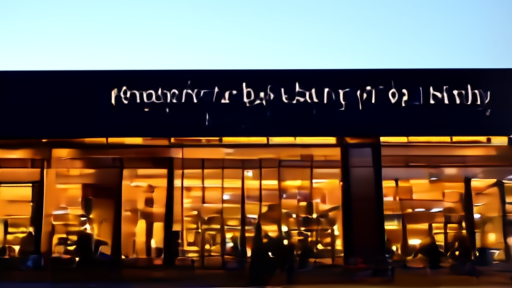 Anthropic's San Francisco headquarters at dusk, the company logo visible above the entrance.