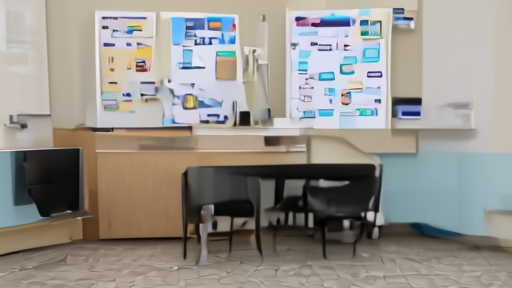 A pediatric county-health-department clinic in Arizona on Sunday afternoon, the MMR vaccine refrigerator visible behind the desk, a child immunization schedule on the wall.