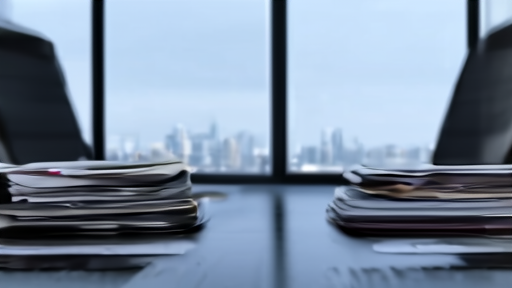 A San Francisco glass conference room on Memorial Day Monday afternoon with two stacks of term sheets at opposite ends of a long table.