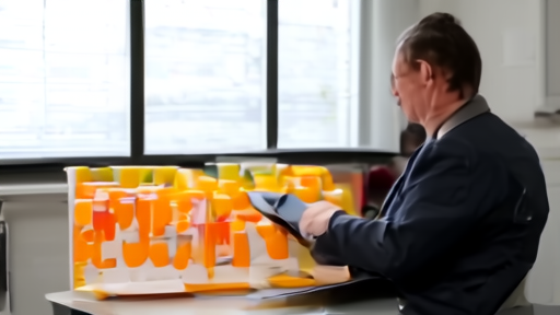 Public health analyst reviewing overdose mortality charts in a county office