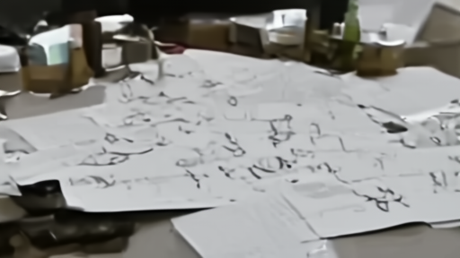 Diplomatic notes and a highlighted uranium demand on a conference table
