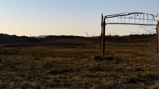 A ranch gate reflected in a streaming analytics dashboard
