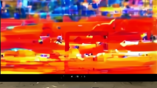 NBA game loads on a streaming app in a living room