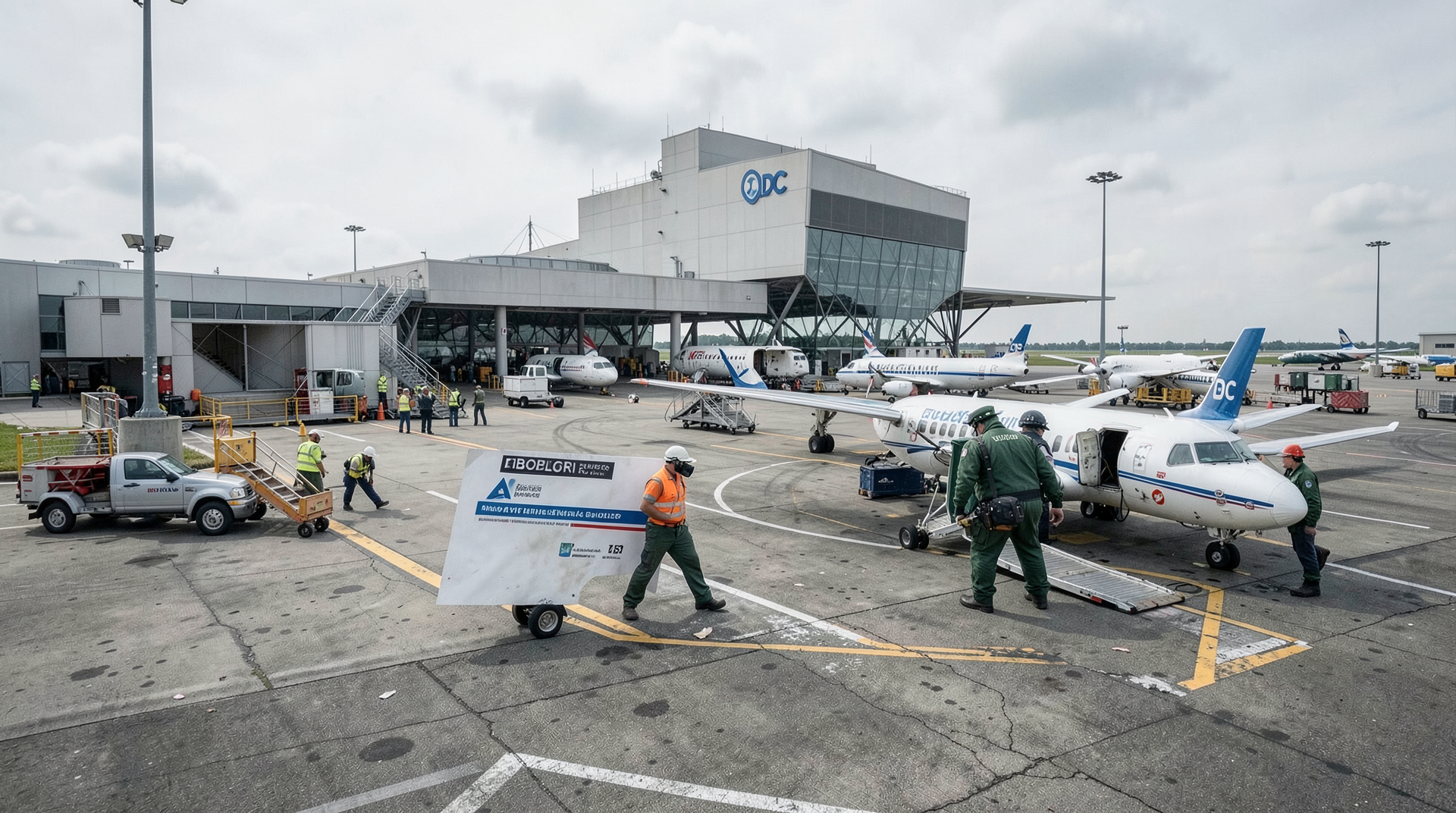 Documentary scene representing cdc turns ebola entry rules into a four-airport service story